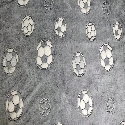 1 Miếng Đáng yêu Đêm Phát sáng Flannel Bóng đá Chăn , Mềm mại & Dễ thương , Hoàn hảo Qủa tặng Dành cho Cô gái Và Con trai Sinh nhật