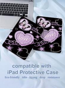 咖啡色 iPad 保护壳，兼容 iPad 10.2 英寸 2021/2020 iPad 第 9/8 代，兼容三星 Galaxy/Tab 保护套，带笔架，支持自动睡眠/唤醒盖 - 彩色 - 查看 4