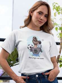 Women T-Shirts - 彩色 - 查看 1