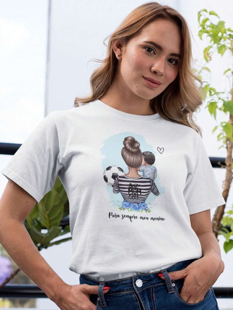 Women T-Shirts - 彩色 - 查看 1