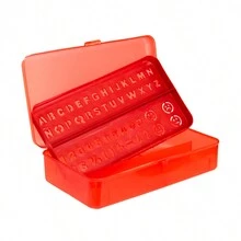 40 Lapiceras Estucheras Escolares Mayoreo. - Rojo - Ver 1