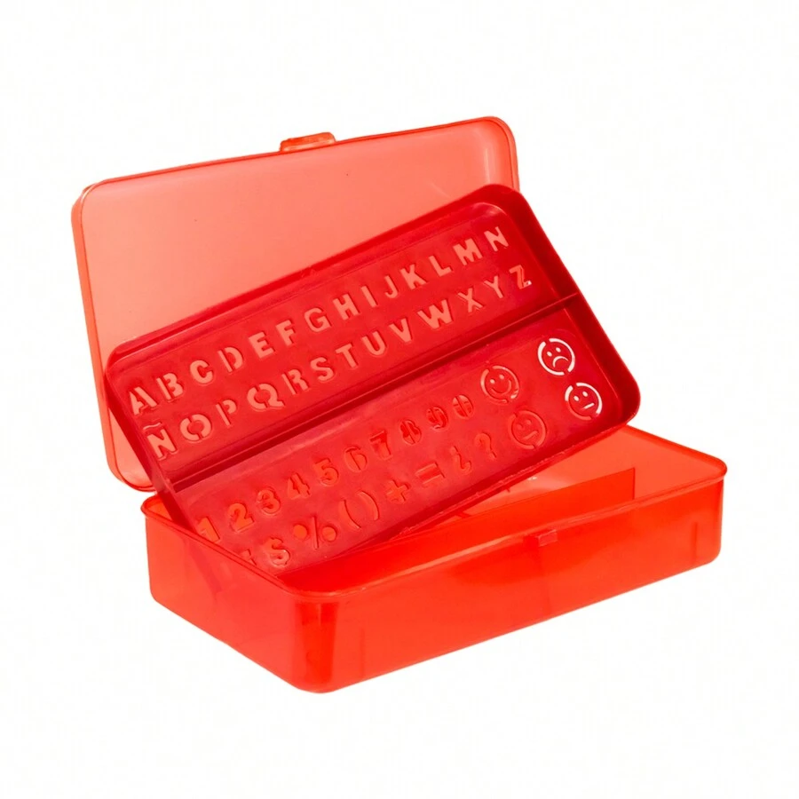 40 Lapiceras Estucheras Escolares Mayoreo. - Rojo - Ver 1