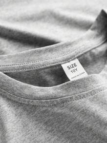 Young Boy Stylish Basketball Printed Crew Neck T-Shirt With Bold & Cool Design, Summer