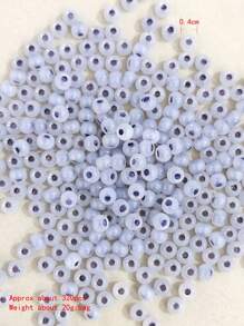 20g/túi 4MM Mắt mèo Bắt chước Ngọc Hạt , Kem Màu sắc Hạt Đối với DIY Vòng tay , Dây chuyền - Hạt bi mắt mèo 4mm - Xem 13