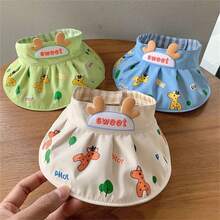 Infant Summer Sun Hat, Breathable Thin Anti-Uv Baby Beach Cap For Boys And Girls - Green - View 3