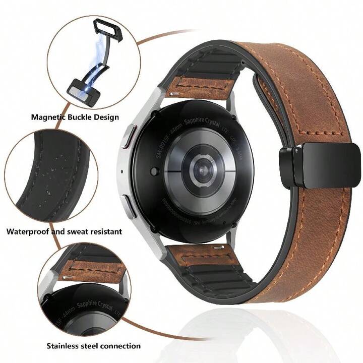 Magnetic Strap Compatible With Apple Watch 9 8 7 41mm 45mm Ultra/2 