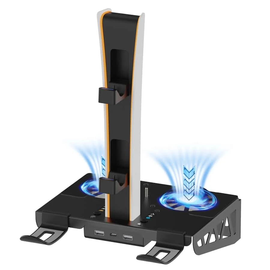Kit de montage mural avec station de charge pour les consoles PS5 et PS5 Slim (édition standard