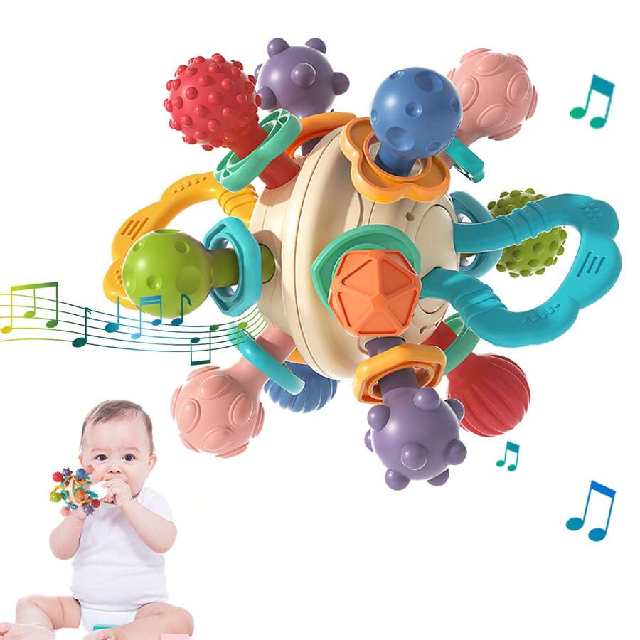 Baby Sensory Teething Toys Baby Teethers Montessori Toys Gifts For