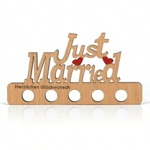 Giftota - Original Birthday Money Gift Wood - Money Gift For Bicycle - Aeroplane - Wedding - Ship - Car Wooden Gifts - Money Gift For Friends, Family, Lovers, Cyclists - Multiple Styles - 剛剛結婚 - 查看 4