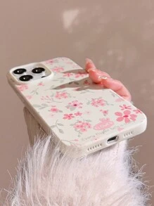Flower Phone Case Daisy GUCADI White Floral Spring/Summer INS Style Phone Case Compatible With IPhone 15/15 Pro/15 Plus/15 Pro Max