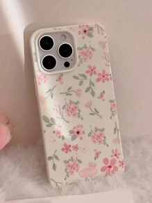 Flower Phone Case Daisy GUCADI White Floral Spring/Summer INS Style Phone Case Compatible With IPhone 15/15 Pro/15 Plus/15 Pro Max