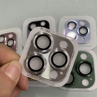Metal Camera Lens Glass Protector Compatible With IPhone 11 12mini 11promax 13 14 15Pro Max 14Plus 13Pro 15Pro 14Pro I15 Glass Lens Cover Accessories