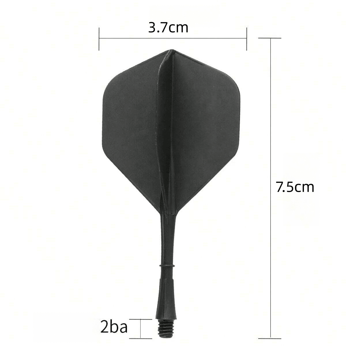 4sets(12pcs)Cyeelife 2ba Integrated Dart Flight, Suitable For Steel