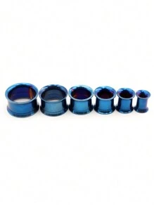 2 Peças Alargadores De Orelha 2-30mm, Túneis De Aço Inoxidável 316l Para Orelha, Piercings Com Alargadores E Túneis