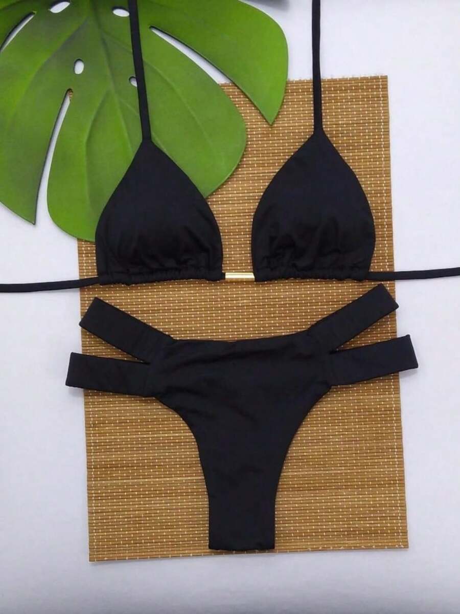 Women Bikini Sets - màu đen - Xem 1
