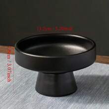 1 Taza De Postre De Cerámica Con Pie, Adecuada Para Helado, Utensilios De Cocina Para El Hogar