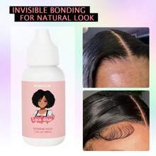 Strong Hold Waterproof Lace Glue For Wigs And Hair Replacement, Transparent Adhesive For Secure Hair Bonding - 38ml - View 4