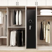 Sulives 5-7 Gun Safes For Rifle Shotgun And Pistols With Fingerprint Locking,Quick Access Gun Security Cabinet With Removable Shelf, Thickened Design Gun Safe With Pistol Pockets And Bullet Rack - 黑色 - 查看 8