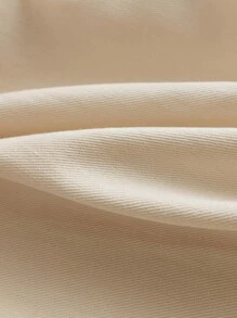 MARC&JANIE 年輕女孩休閒時尚洋裝式鬆垮寬褲，細節飄邊，春季款