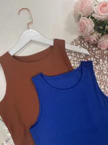 Women T-Shirts - 寶藍色 - 查看 3