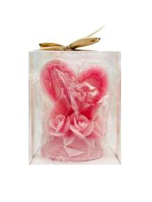 Vela corazón con aroma - Morado - Ver 6