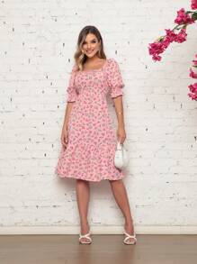 Women Dresses - Pink - View 4