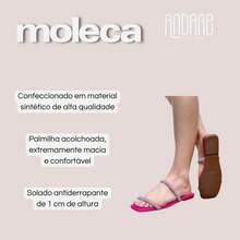 Women Flat Sandals - 金色 - 查看 8