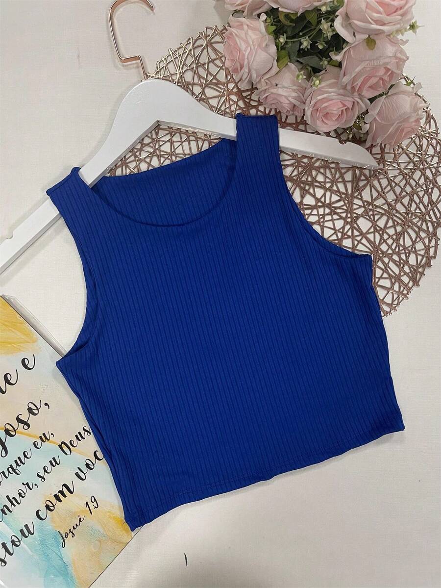 Women T-Shirts - 寶藍色 - 查看 1