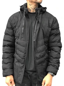Women Down Coats - 黑色 - 查看 4