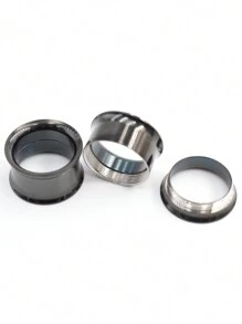 2 Peças Alargadores De Orelha 2-30mm, Túneis De Aço Inoxidável 316l Para Orelha, Piercings Com Alargadores E Túneis