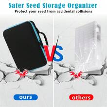 1pc Seed Storage Box, 20pcs Seed Envelopes, Seed Storage Box With Zipper Bag, Label Stickers (Seeds Not Included), Garden Seed Organizer - 1 Package+20 Envelopes+Labels+Bottles - View 8