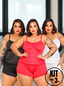 Plus Size Co-Ords - Nhiều màu - Xem 1