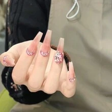 Conjunto de 12 rejillas de pequeños diamantes de imitación de uñas coloridos y blancos y diamantes de imitación planos en una caja para decoración de uñas de arte DIY, encantos de uñas, joyas de uñas, suministros de uñas decoración uñas
