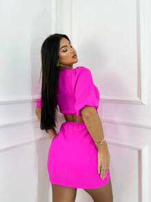 WE SHINE Women Dresses - Pink - View 2