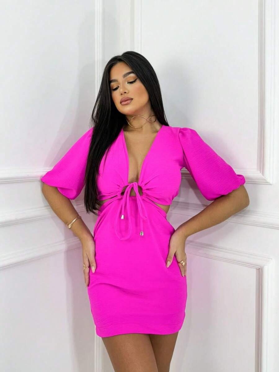 WE SHINE Women Dresses - Pink - View 1