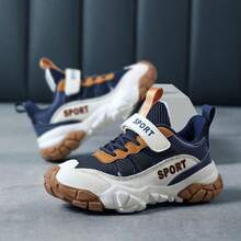 Boys' Sports Shoes, New Breathable Mesh Sneakers With Soft Sole For Spring & Autumn 2024, For Children
