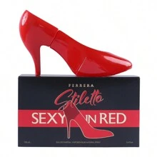 Ferrera Stiletto Sexy In Red For Women 3.4 Oz Perfume - Clear - View 1
