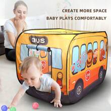1pc Children's Tent Playhouse, Indoor Outdoor Climbing Toy House, Portable Foldable No-Assembly, Christmas, Halloween, Thanksgiving Gift For Boys & Girls