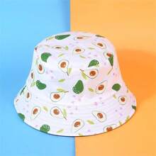 Mũ Bucket có thể đảo ngược phong cách Boho dành cho nữ có in hình trái cây và quả lê, thích hợp để mặc hàng ngày vào mùa xuân và mùa hè - Một kích thước phù hợp với tất cả (56-60 cm) - Xem 11