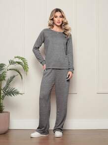 Women Two-Piece Outfits - Xám - Xem 1