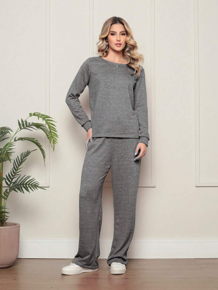 Women Two-Piece Outfits - Xám - Xem 1