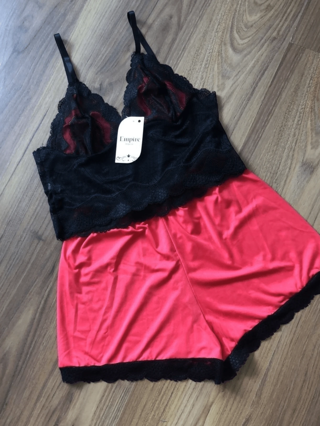 Women Pajama Sets - 紅色 - 查看 1