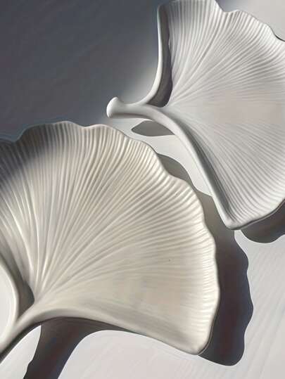 1 件银杏叶形硅胶模具，用于 DIY 枫叶珠宝收纳托盘制作、礼品、石膏和树脂成型