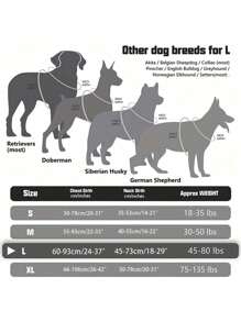 Arnés táctico para perros grandes, sin tirones, ajustable, reflectante, para trabajos, entrenamiento y control fácil, chaleco militar para mascotas - Granate - Ver 2