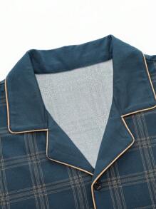 2pcs Men's Comfortable Sleepwear Sets, Autumn/Winter & Spring