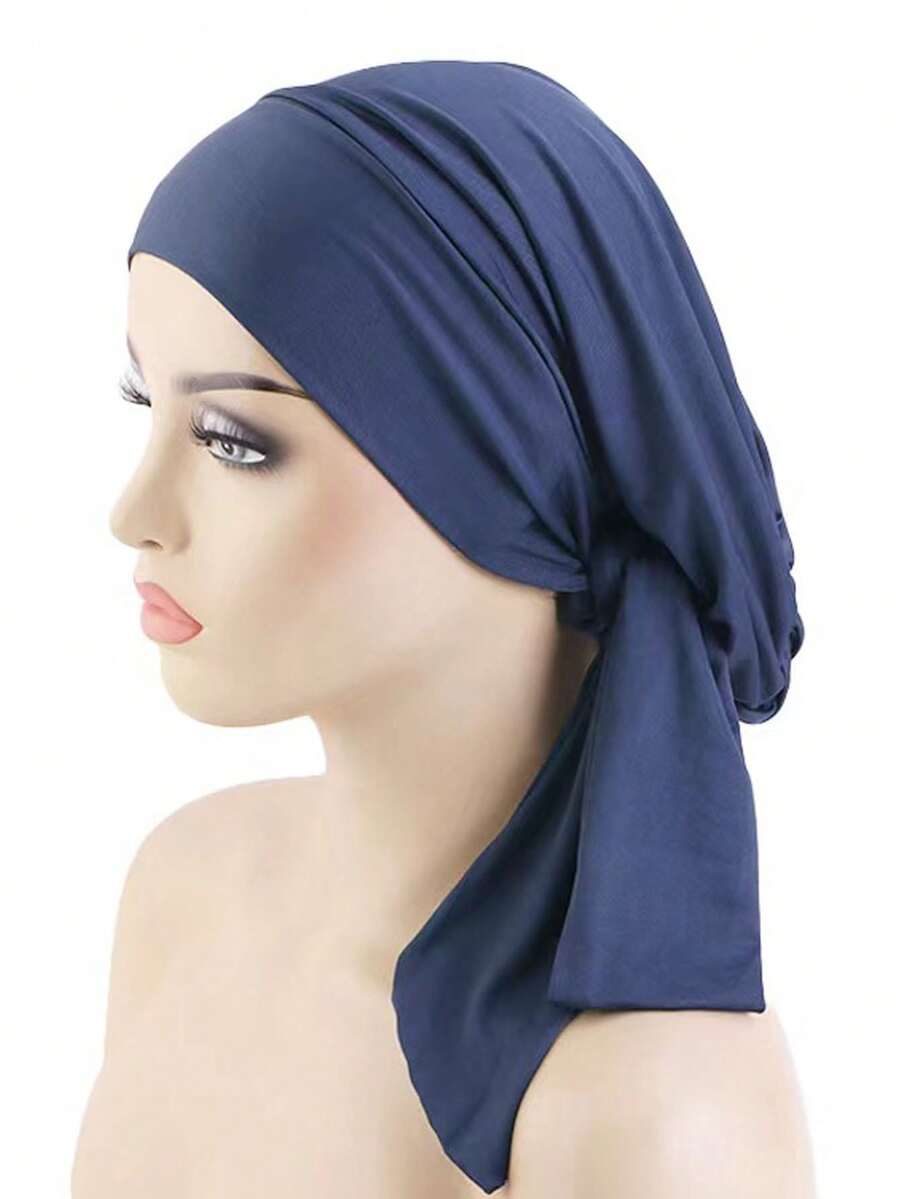 1pc Elastic Headband Running Sweatband Turban Hat
