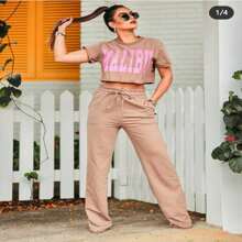 Calça Feminina Modelo Pantalona Moda Elegante e Confortavel Fuga do Jeans.