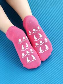 6對/組兒童運動防滑點膠襪,舒適透氣地板襪,適用於日常生活 - 彩色 - 查看 7