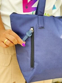 Women Shoulder Bags - 藍色 - 查看 4