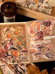 CANDY POETRY 30 Sheets/Pack Bird Themed Scrapbook Paper For Diy Crafting, Scrapbooking, Gift Wrapping And Decoration - Blue - View 6